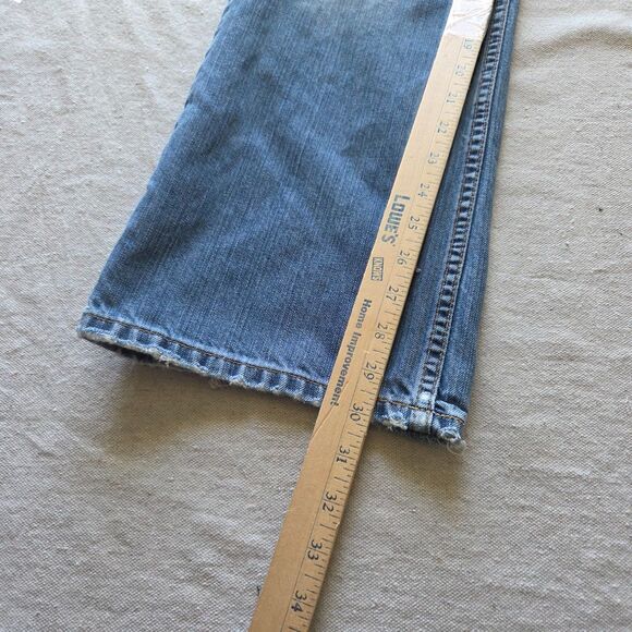 Buckle BKE Jeans Mens Size 32x30 Blue Denim Derek Stretch Bootleg Western - Picture 5 of 15